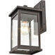 Bowton 1 Light 11.38 inch Powder Coated Bronze Outdoor Wall Sconce